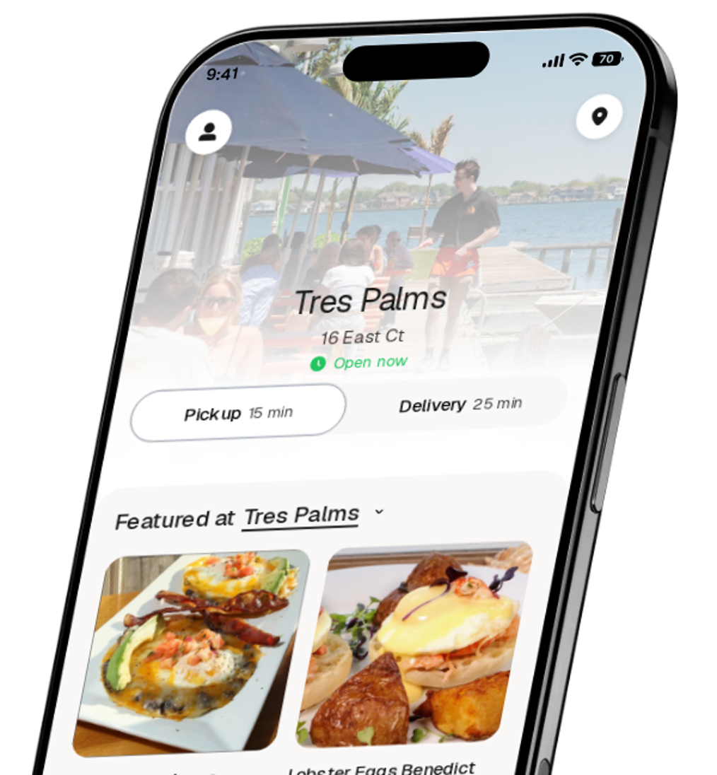 Tres Palms app preview